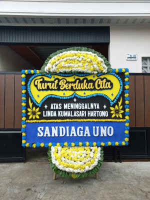 Papan Bunga Duka di Berbek